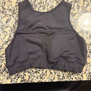 Chestee The Tiffany - Jet Black Sports Bra